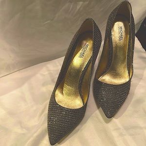 Michael Kors Gold Mesh Shoes